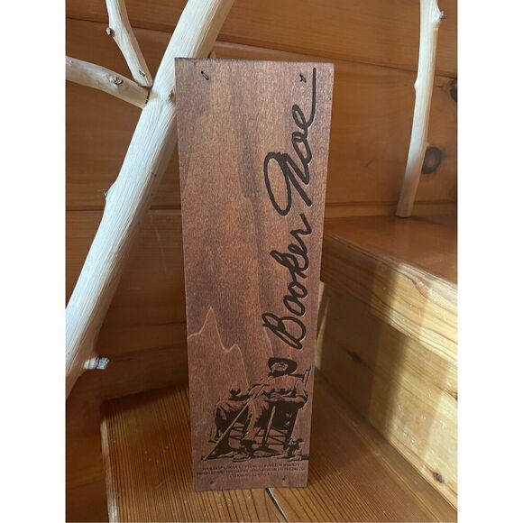 Booker's Bourbon Uncut & Unfiltered Small Batch Bourbon Series Wooden Box - Picture 3 of 3